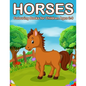 Horses Colouring Books for Children Ages 2-9: Cute Horse and Pony Colouring Books for Girls and Boys - Paperback