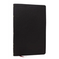 Nkjv, Personal Size New Testament, Black Genuine Leather, Red Letter, Comfort Print - Leather