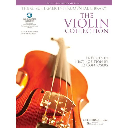 The Violin Collection - Easy to Intermediate Level Book/Online Audio [With 2 CDs] - Paperback
