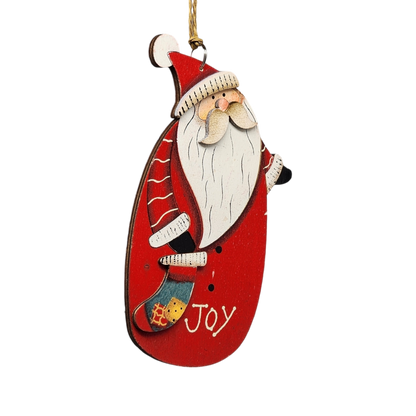Rustic Wood Ornament -