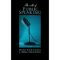 Art of Public Speaking - Hardcover