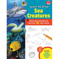 Learn to Draw Sea Creatures: Step-By-Step Instructions for More Than 25 Ocean Animals - 64 Pages of Drawing Fun! Contains Fun Facts, Quizzes, Color Ph - Paperback