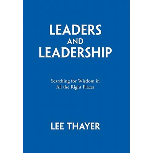 Leaders and Leadership - Paperback