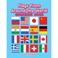 Flags From Around the World Coloring Book - Paperback