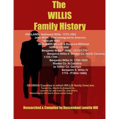 The WILLIS Family Genealogy - Paperback