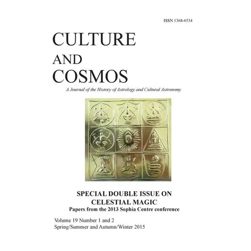 Culture and Cosmos Vol 19 1 and 2: Celestial Magic - Paperback