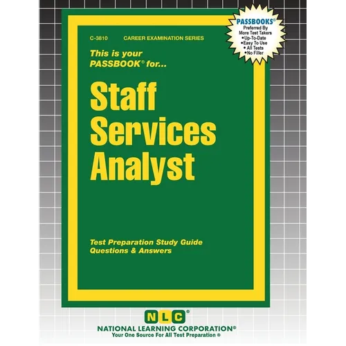 Staff Services Analyst - Paperback