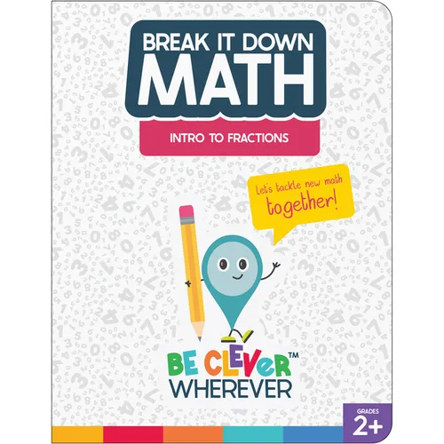 Break It Down Intro to Fractions Reference Book - Paperback