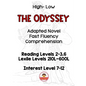 The Odyssey Adapted Novel High Interest Low Level Fast Fluency and Comprehension - Paperback