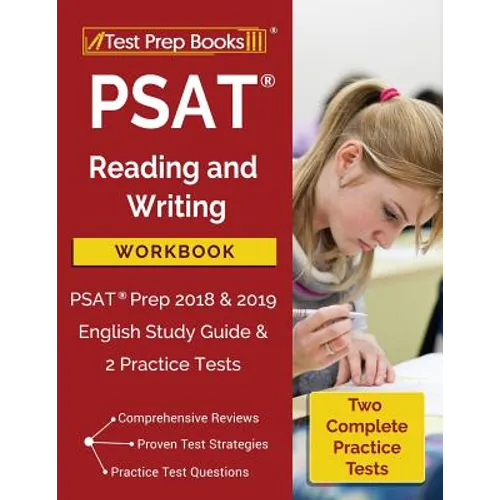 PSAT Reading and Writing Workbook: PSAT Prep 2018 & 2019 English Study Guide & 2 Practice Tests - Paperback