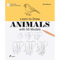 Learn to Draw Animals with 50 Models - Paperback