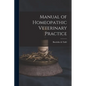 Manual of Homeopathic Veterinary Practice - Paperback