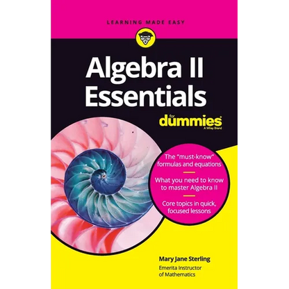 Algebra II Essentials for Dummies - Paperback