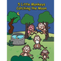 5 Little Monkeys Catching the Moon: A Folktale from China - Paperback