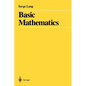 Basic Mathematics - Paperback