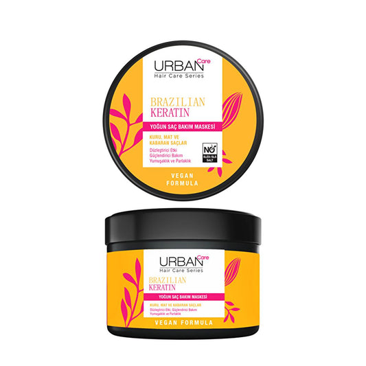 Urban Care Keratin Hair Care Mask - Intensive Nourishment, Vegan, Dermatologically Tested