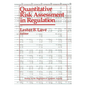 Quantitative Risk Assessment in Regulation - Paperback