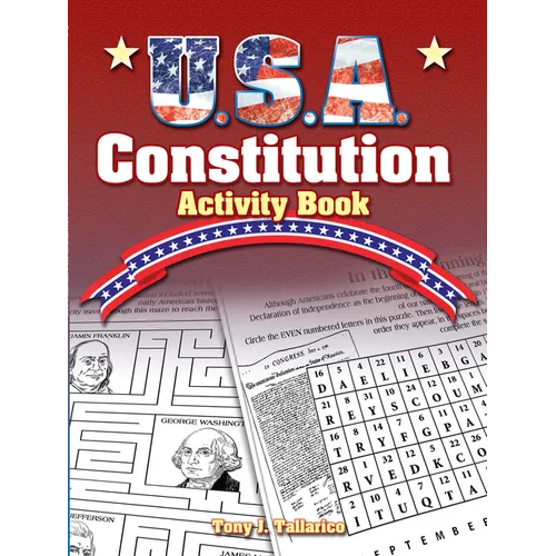 U.S.A. Constitution Activity Book - Paperback