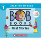 Bob Books - First Stories Hardcover Bind-Up Phonics, Ages 4 and Up, Kindergarten (Stage 1: Starting to Read) - Hardcover