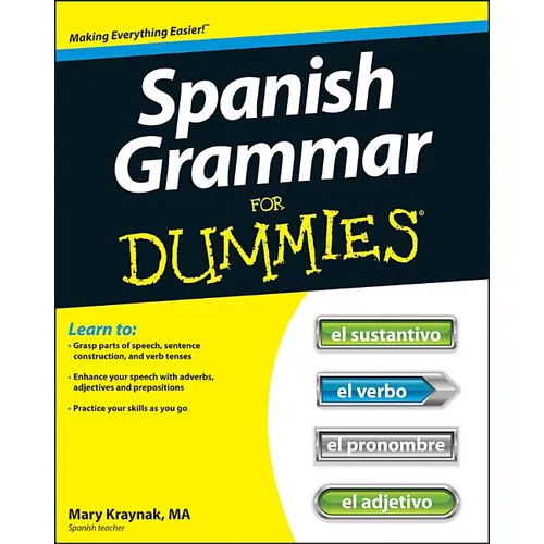 Spanish Grammar for Dummies - Paperback