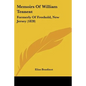 Memoirs Of William Tennent: Formerly Of Freehold, New Jersey (1828) - Paperback
