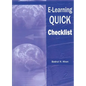E-Learning Quick Checklist - Paperback