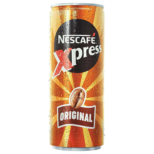 Nescafe Xpress Latte Original Cold Coffee Drink - 8.45 fl oz, Refreshing Iced Coffee Beverage with Milk