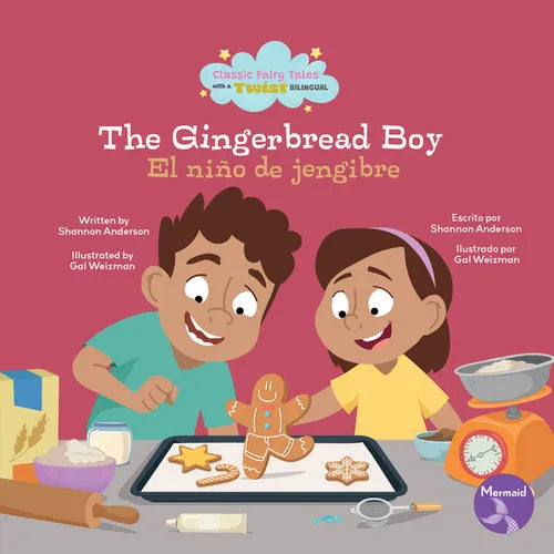 The Gingerbread Boy (El Niño de Jengibr) Bilingual Eng/Spa - Hardcover