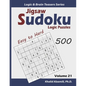 Jigsaw Sudoku Logic Puzzles: 500 Easy to Hard: Keep Your Brain Young - Paperback