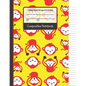 Composition Notebook: Bright Red & Yellow Monkey College Ruled Notebook for Girls, Boys, Kids, School, Students and Teachers - Paperback