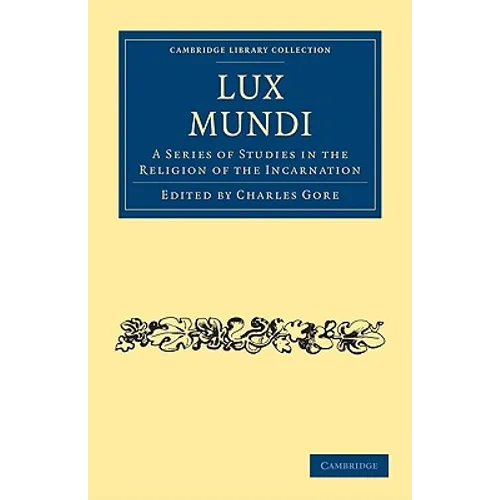 Lux Mundi - Paperback