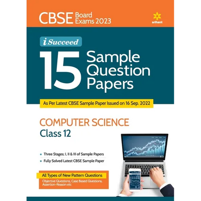 CBSE Board Exams 2023 I-Succeed 15 Sample Question Papers COMPUTER SCIENCE Class 12th - Paperback
