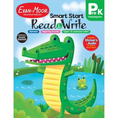 Smart Start: Read and Write, Prek Workbook - Paperback