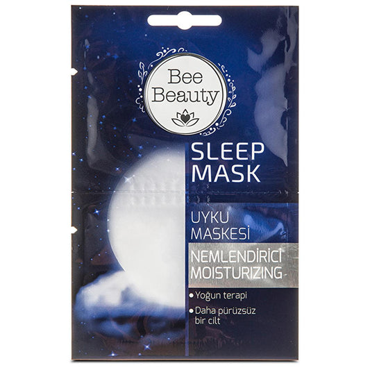 Bee Beauty Sleeping Mask 2 x 5 ml - Hydrating Overnight Skincare with Almond Acid & SuperHyaluron