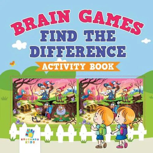 Brain Games Find the Difference Activity Book - Paperback