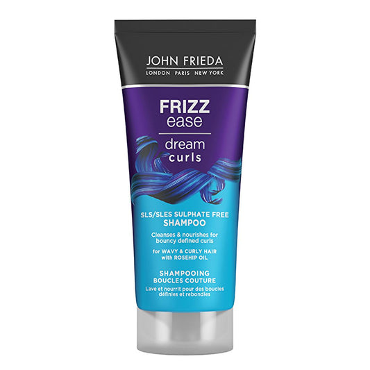John Frieda Frizz Ease Curl-Enhancing Shampoo for Curly Hair - Moisturizing, Travel Size 2.54 fl oz