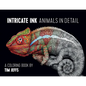 Intricate Ink - Animals in Detail Coloring Book - Hardcover