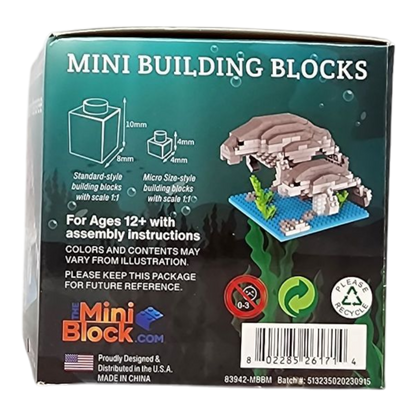 Mini Building Blocks - West Indian Manatee