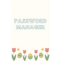 Password manager: Keep your usernames, passwords, social info, web addresses and security questions in one. So easy & organized - Paperback