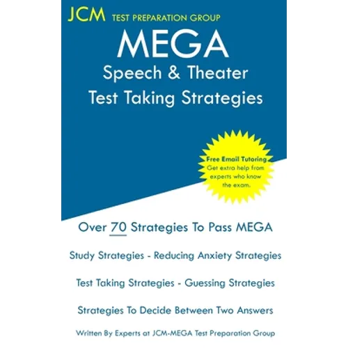 MEGA Speech & Theater - Test Taking Strategies - Paperback
