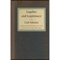 Legality and Legitimacy - Paperback