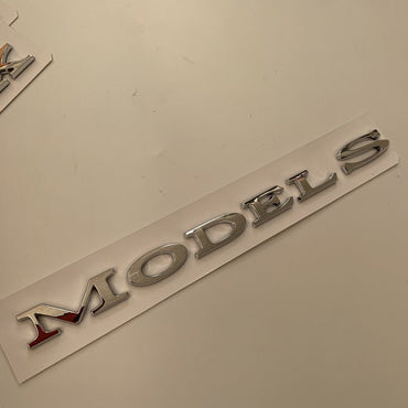 Letter Emblems for TESLA Tailgate | Multiple Colors | 3D ABS