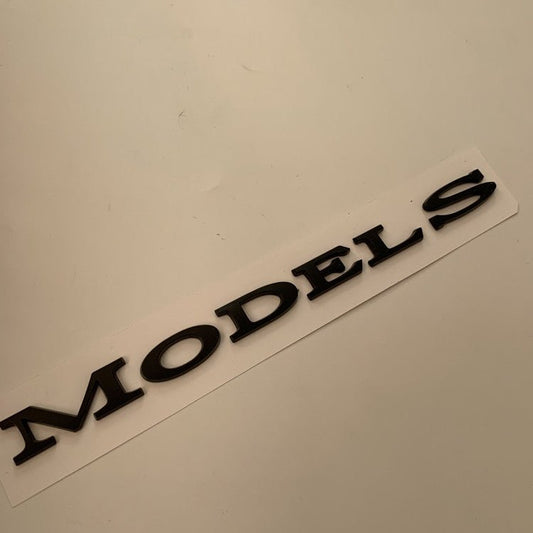 Letter Emblems for TESLA Tailgate | Multiple Colors | 3D ABS