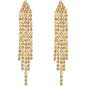 Tassel Linear Drop Earrings