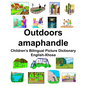 English-Xhosa Outdoors/amaphandle Children's Bilingual Picture Dictionary - Paperback