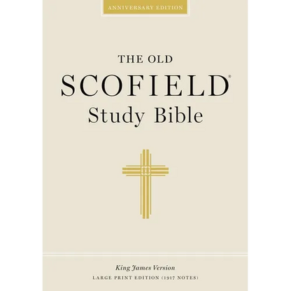 Old Scofield Study Bible-KJV-Large Print - Hardcover