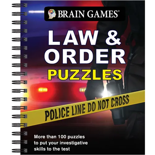 Brain Games - Law & Order Puzzles - Spiral
