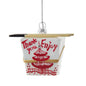 Chinese Take-Out Box Glass Ornament