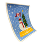 Swedish Dish Cloth - Snowglobe Joy