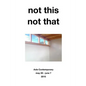 not this, not that - Paperback